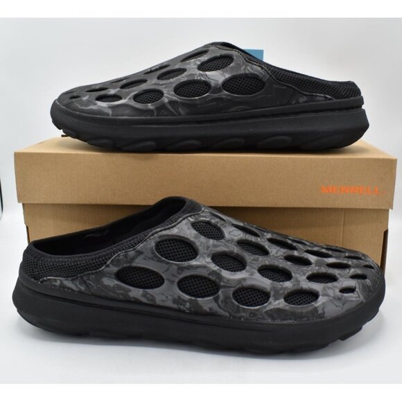 Merrell Mens Size 13 Hydro Mule 1TRL Black Water Amphibious Slip On Shoes Mules - Picture 1 of 12